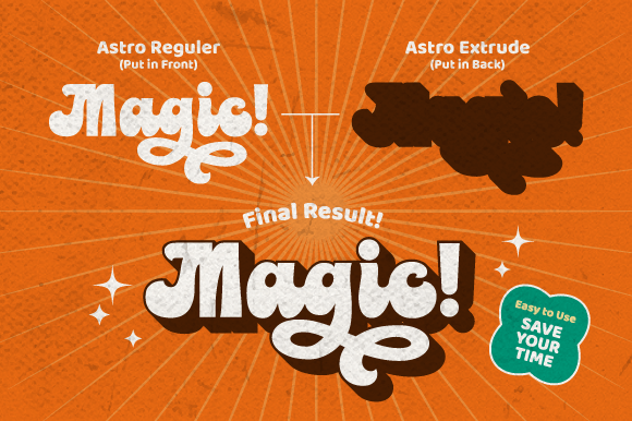 Astro Retro Font - Preview 1