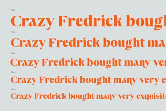 Avango Font - Preview 1