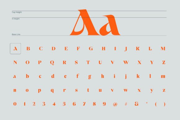 Avango Font - Preview 2