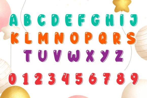 Ballon Gloss Font - Preview 2