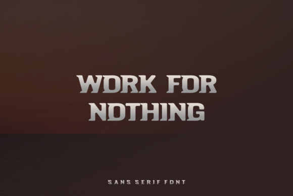 Blackrush Font - Preview 2