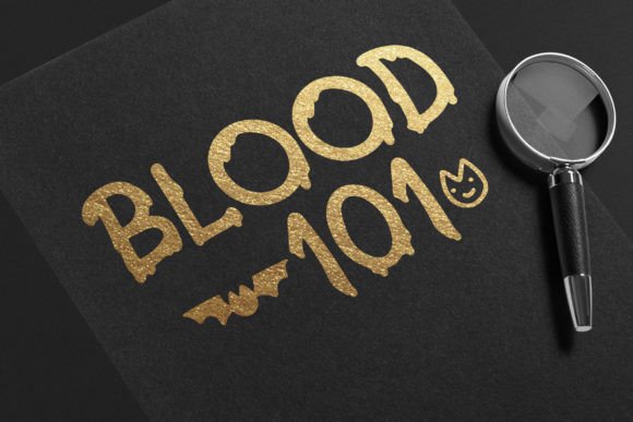Blood Font - Preview 2