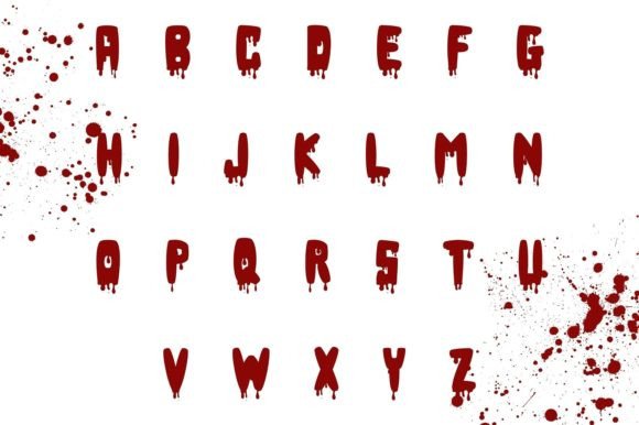 Blood Font - Preview 1
