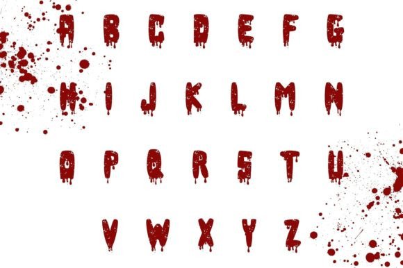 Blood Font - Preview 2