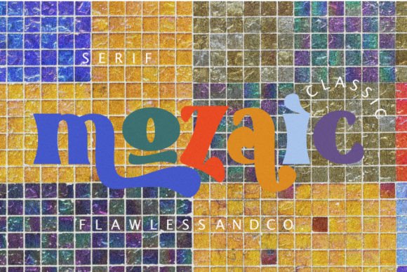 Boscho Font PNG with transparent background - Preview 3