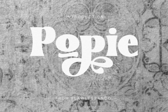 Boscho Font PNG with transparent background - Preview 5
