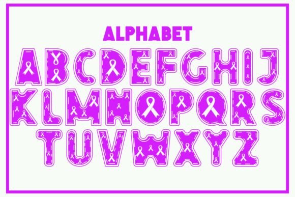 Breast Cancer Font - Preview 1