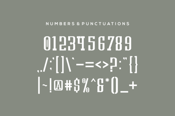 Clusmus Font - Preview 3