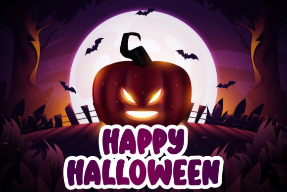 Daily Halloween Font PNG with transparent background - Preview 3