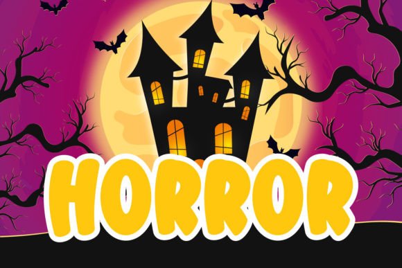 Daily Halloween Font PNG with transparent background - Preview 4