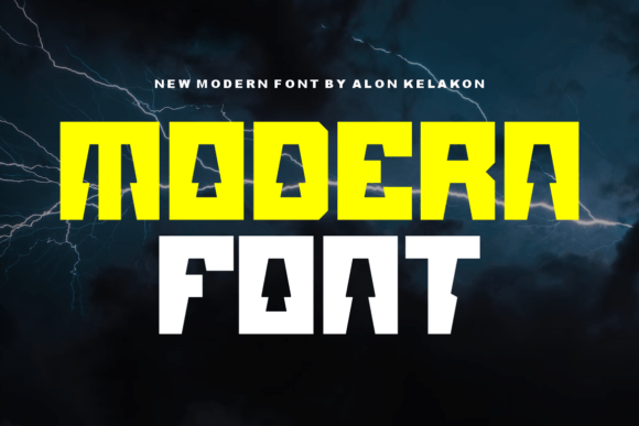 Dark Thunder Font - Preview 1