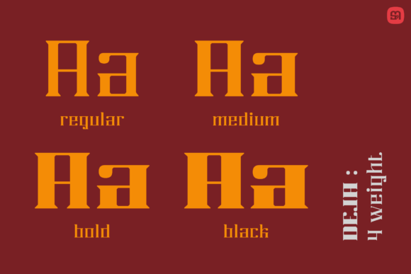 Deja Font - Preview 1