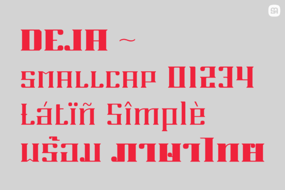 Deja Font - Preview 6