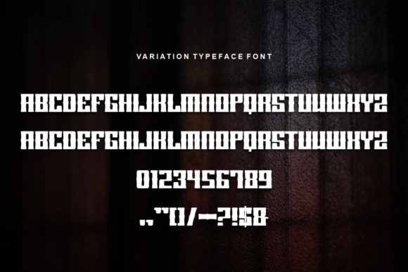 Dekusion Font - Preview 3