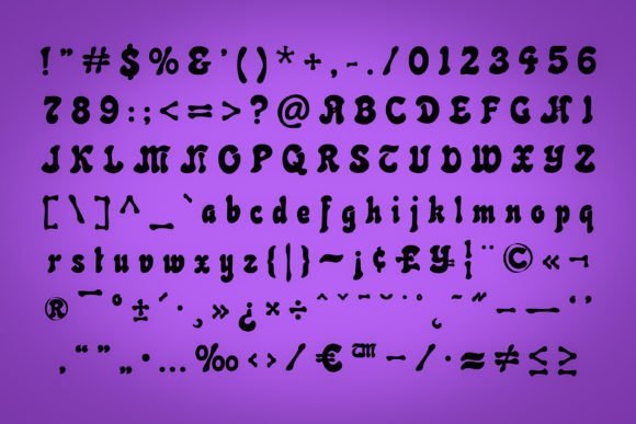 Exquisite Font - Preview 1