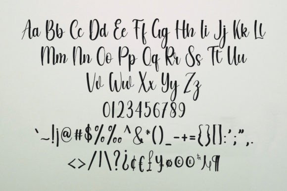 Fothings Font PNG with transparent background - Preview 4