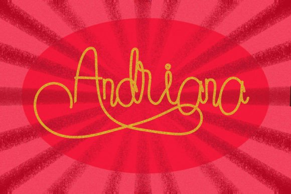 Gold Rose Font - Preview 3
