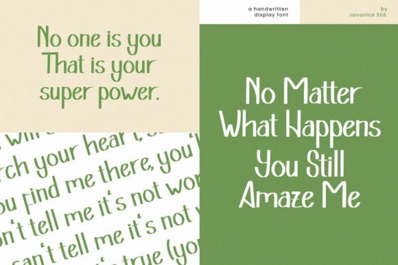 Humblegood Font PNG with transparent background - Preview 1