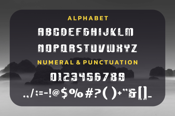 La Shard Font PNG with transparent background - Preview 1