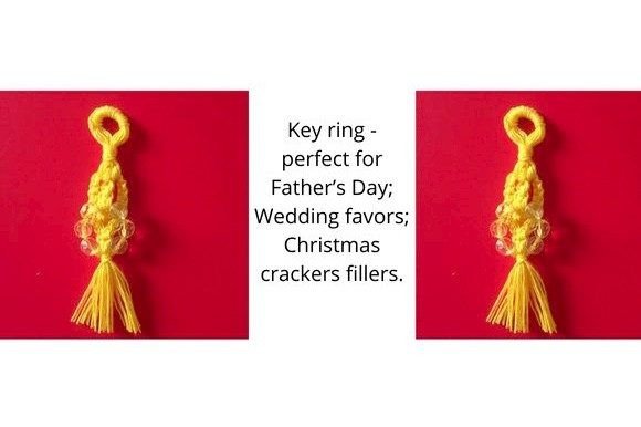 Macrame Key Ring Pattern