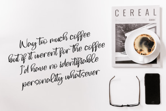 Mellynda Font PNG with transparent background - Preview 5