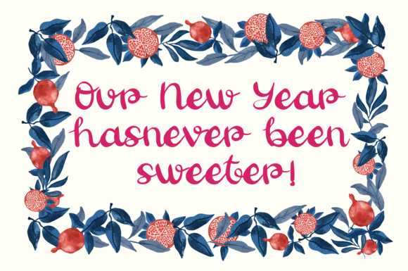 Passion Fruit Font font preview - 3