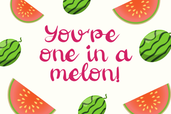 Passion Fruit Font font preview - 5