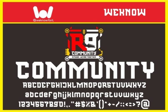 Republic Nine Font PNG with transparent background - Preview 2
