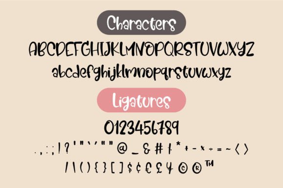 Richard Latin Font font preview - 4