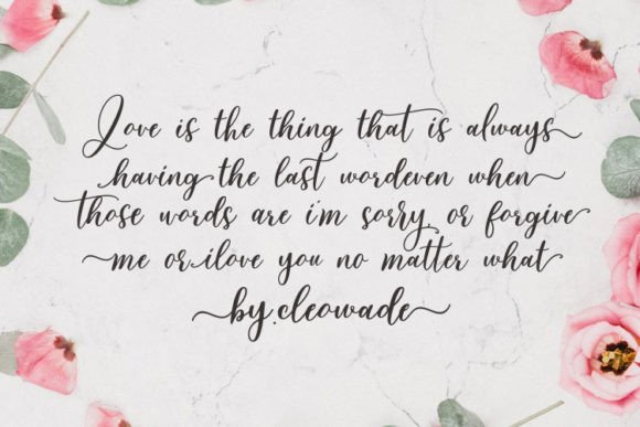 Shallone Font PNG with transparent background - Preview 3