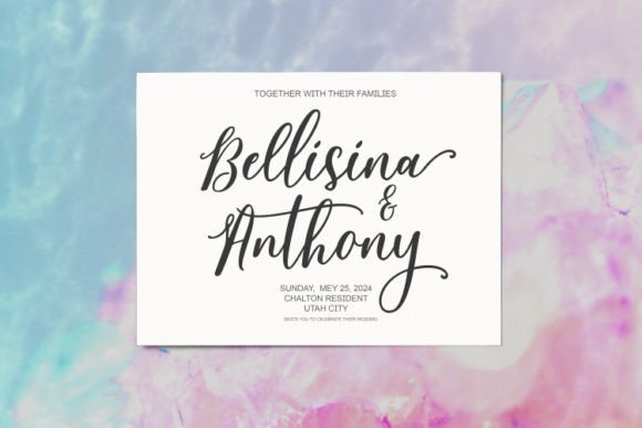 Shallone Font PNG with transparent background - Preview 1