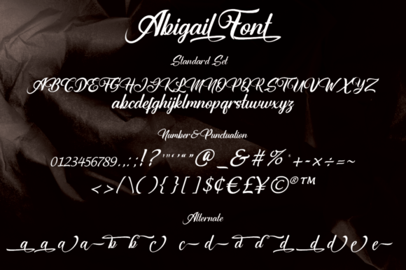 Abigail Font - Preview 1