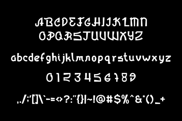 Afokem Font - Preview 2