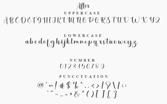 After Font - Preview 4