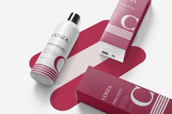 Conza Font PNG with transparent background - Preview 1