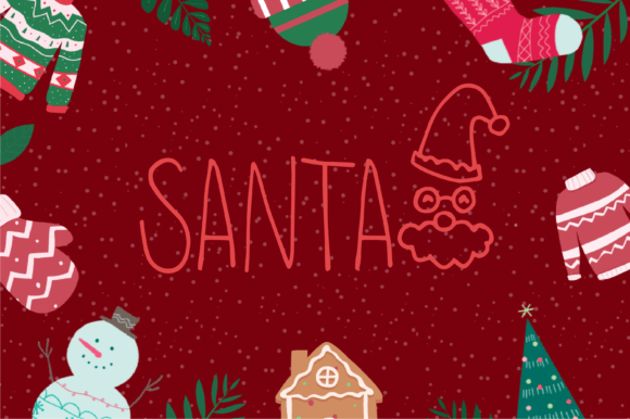 Christmas Present Font - Preview 1
