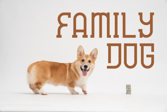 Copdog Font PNG with transparent background - Preview 1