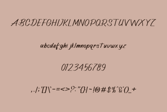 Dallias Font - Preview 3