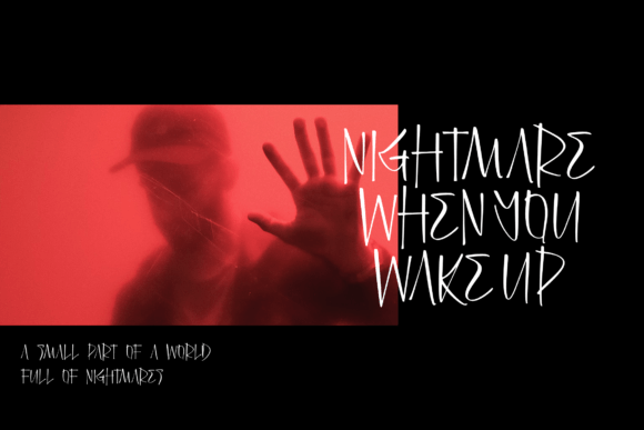 Dark Triad Font - Preview 1