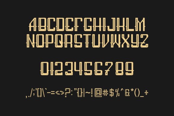 Greekno Font PNG with transparent background - Preview 2