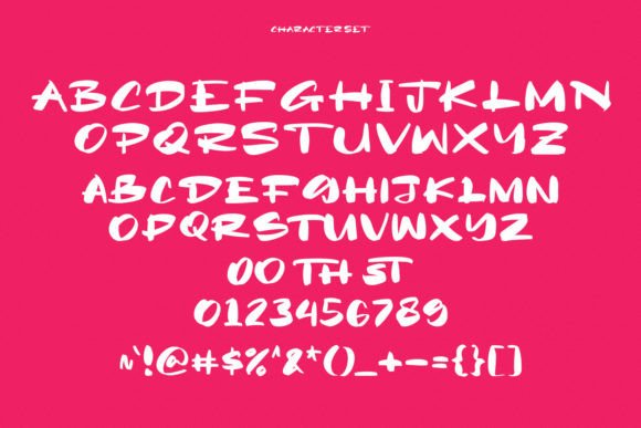 Hatchira Font - Preview 6