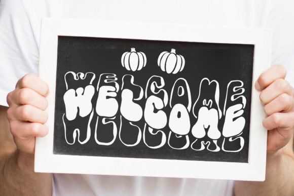 Hey Boo Font PNG with transparent background - Preview 1