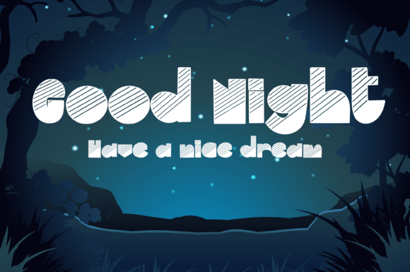 Night Spirit Font PNG with transparent background - Preview 4