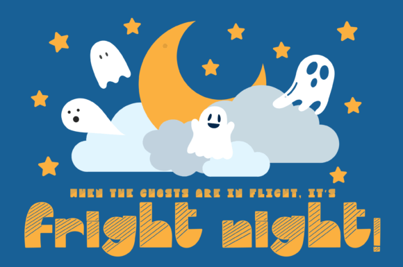 Night Spirit Font PNG with transparent background - Preview 5