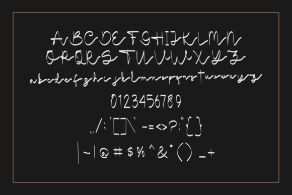 Parholong Font PNG with transparent background - Preview 2
