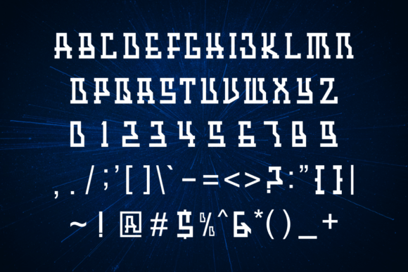 Pieslim Font PNG with transparent background - Preview 2