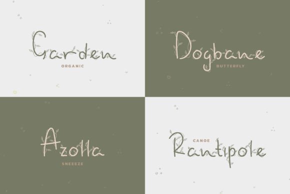 Qhawy Font PNG with transparent background - Preview 2