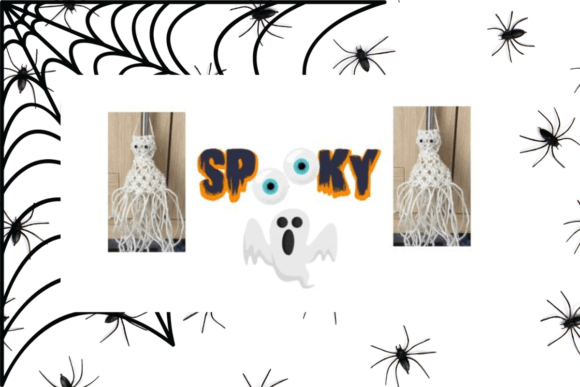 Spooky Ghost Macrame Tree Decor PDF