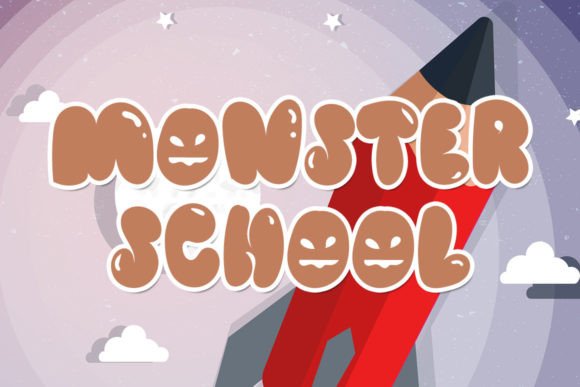 Alien Spooky Font - Preview 1