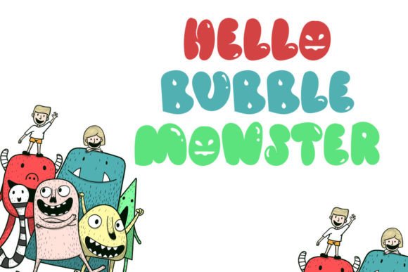 Alien Spooky Font - Preview 2